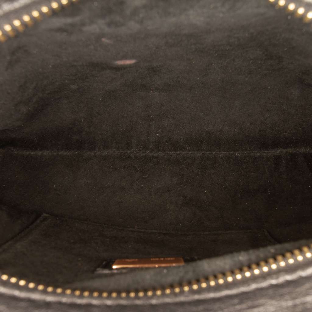 Fendi Zucca Canvas Smile Satchel Brown Canvas Good condition - Model View