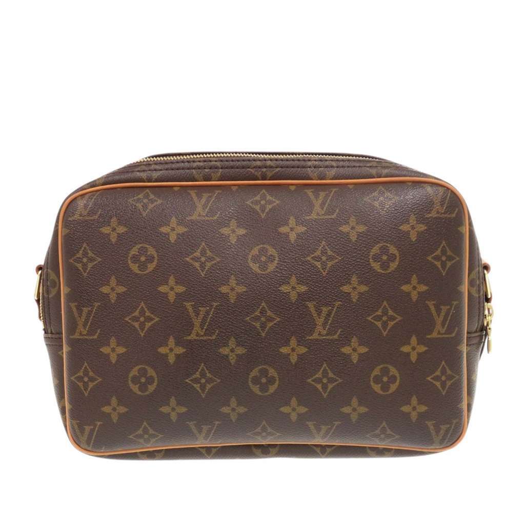 Louis Vuitton Monogram Reporter PM Brown Good condition - Back View
