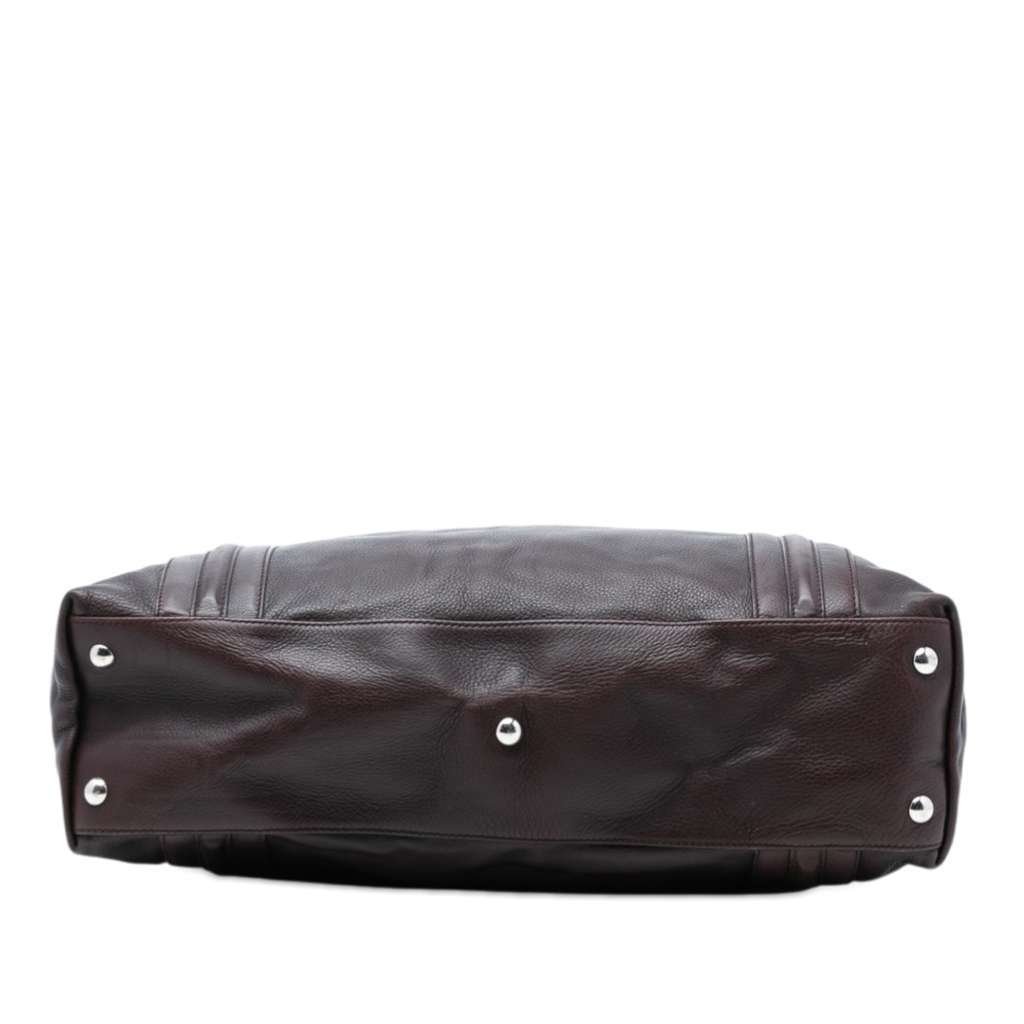 Gucci Leather Tote Brown Leather Good condition - Inside View