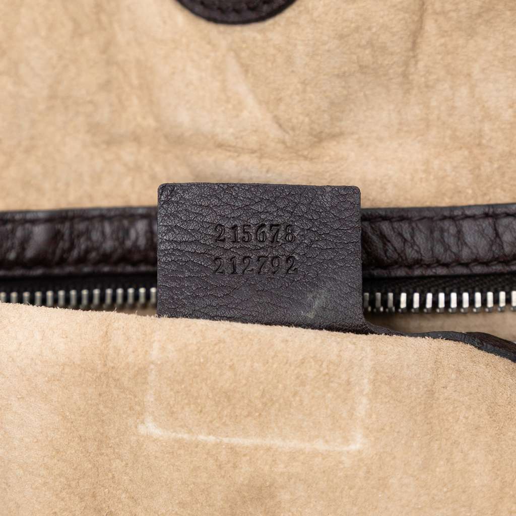 Gucci Leather Tote Brown Leather Good condition - Box View