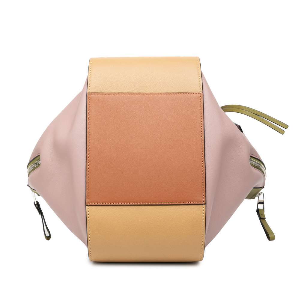 Loewe Small Multicolor Leather Hammock Satchel Brown Leather Good condition - Inside View