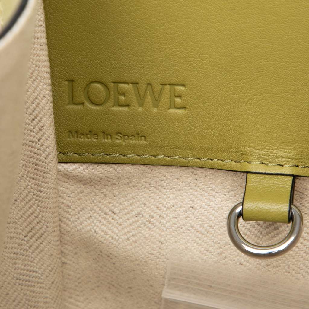 Loewe Small Multicolor Leather Hammock Satchel Brown Leather Good condition - Box View