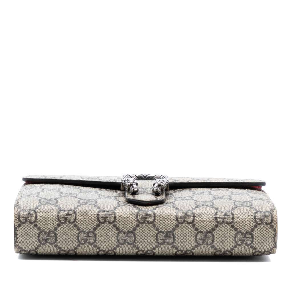 Gucci GG Supreme Dionysus Wallet on Chain Beige Good condition - Inside View