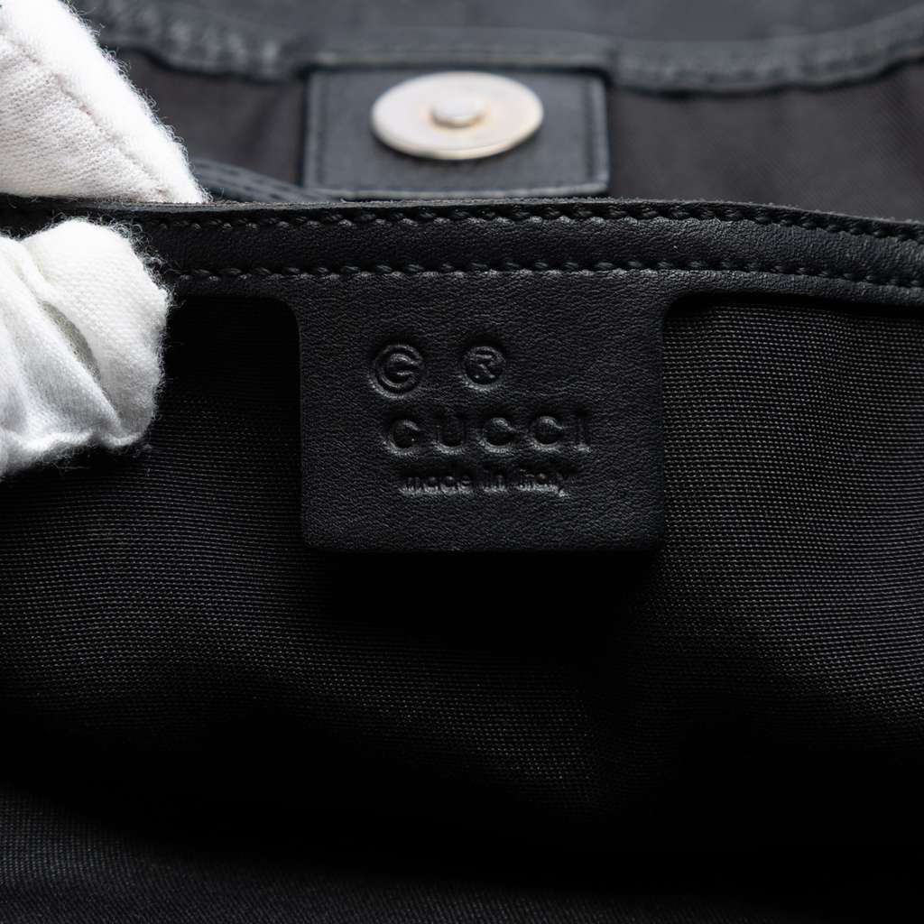 Gucci Guccissima Joy Tote Black Leather Good condition - Box View