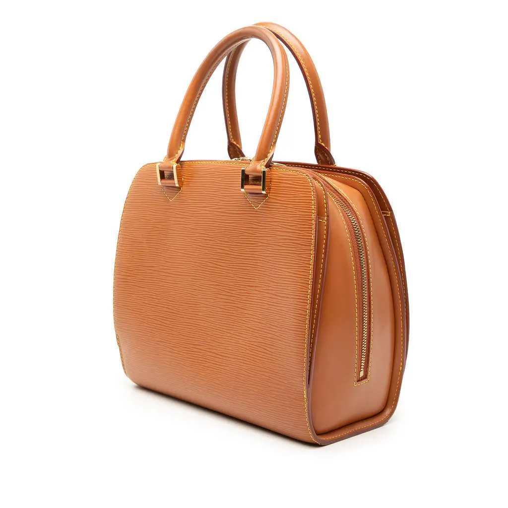 Louis Vuitton Epi Pont Neuf PM Brown Leather Very good - Back View