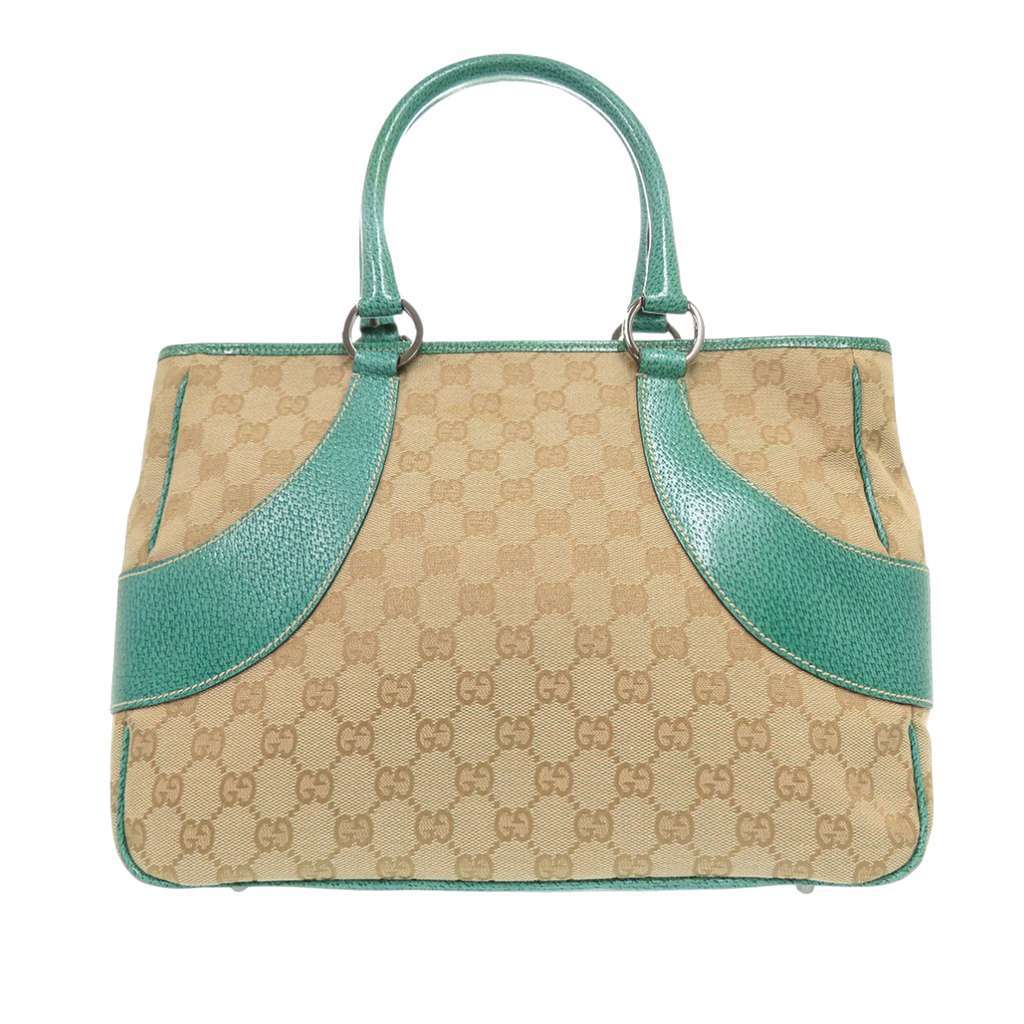 Gucci GG Canvas Tote Beige Canvas Good condition - Inside View