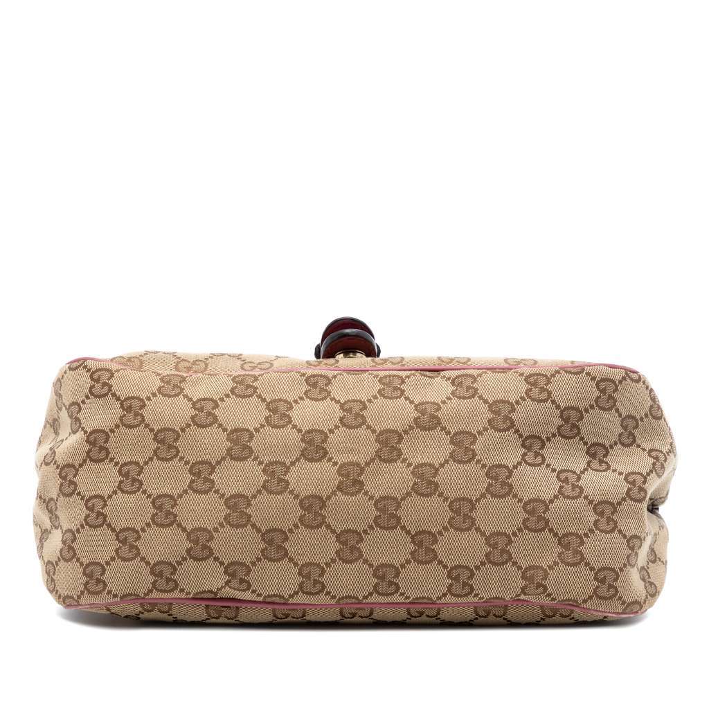 Gucci GG Canvas Sukey Crossbody Beige Good condition - Inside View