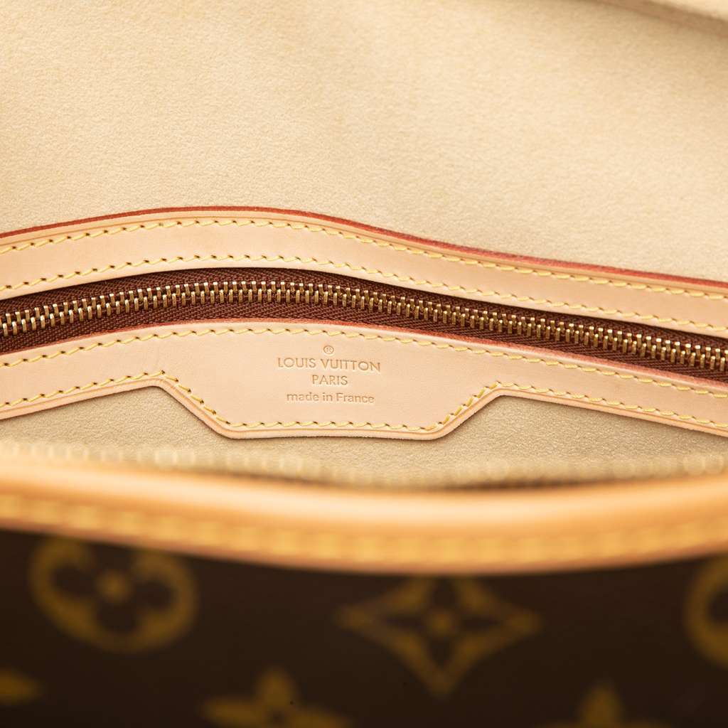 Louis Vuitton Monogram Rivoli Briefcase Brown Good condition - Box View