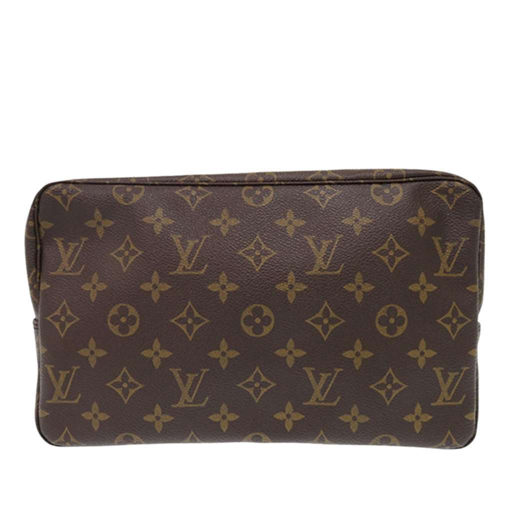 Louis Vuitton Monogram Trousse Toilette 28 Brown Good condition - Back View