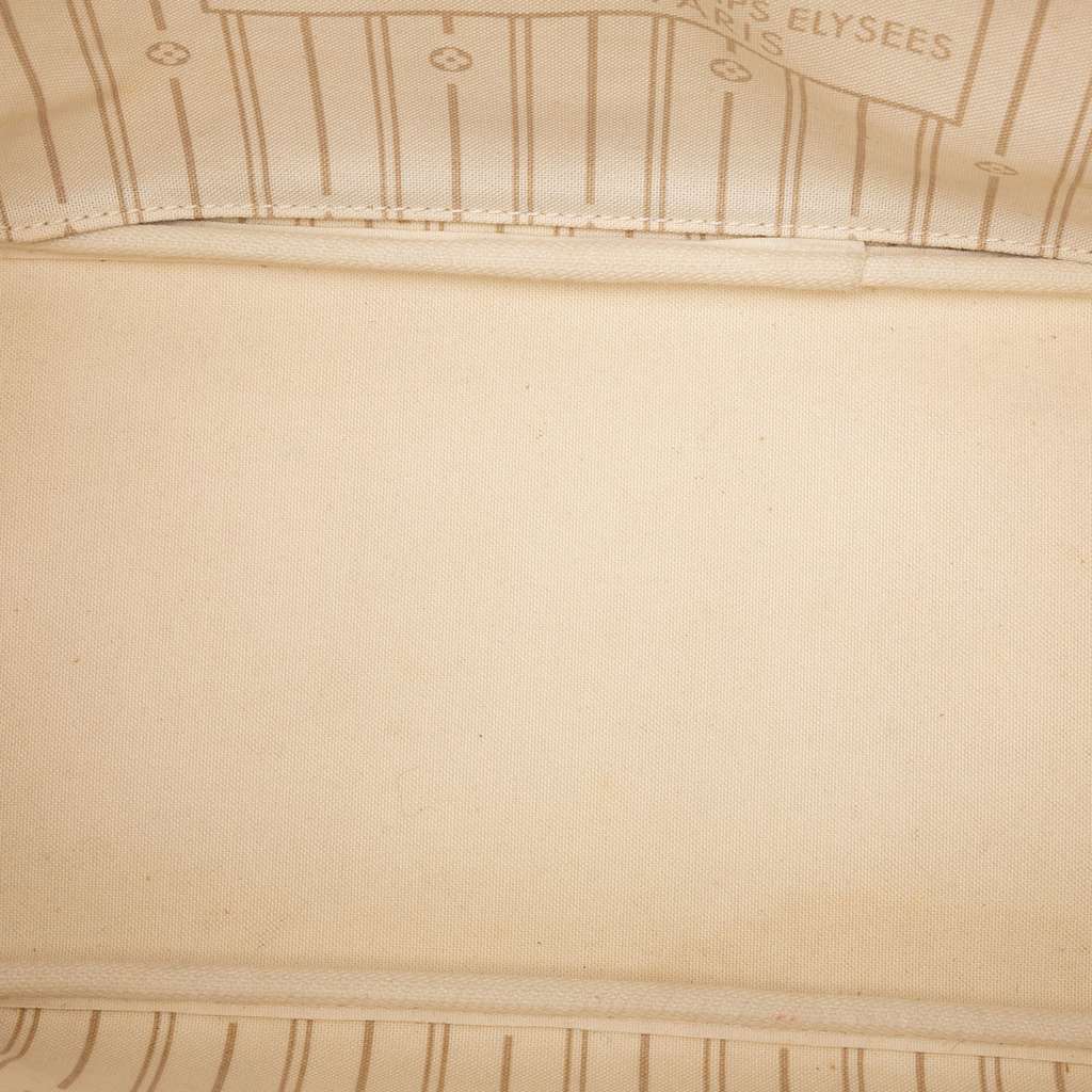 Louis Vuitton Damier Azur Neverfull MM White Good condition - Model View