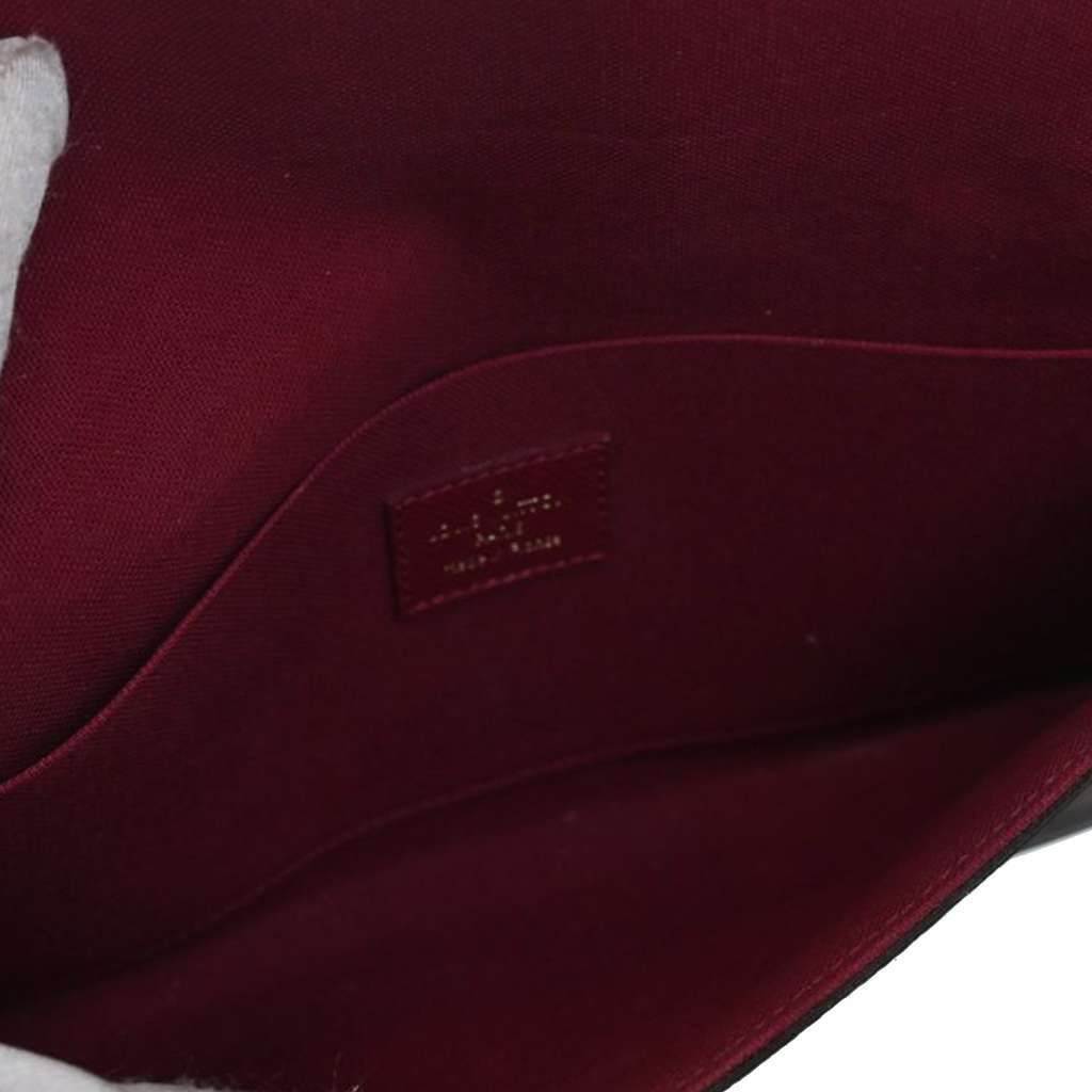 Louis Vuitton Monogram Pochette Felicie Brown Good condition - Model View