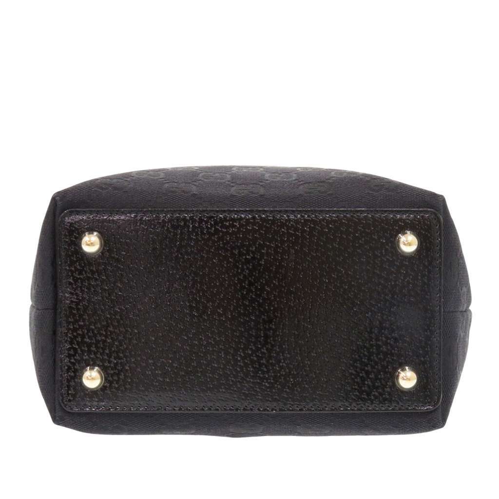 Gucci GG Canvas Eclipse Tote Black Canvas Good condition - Inside View