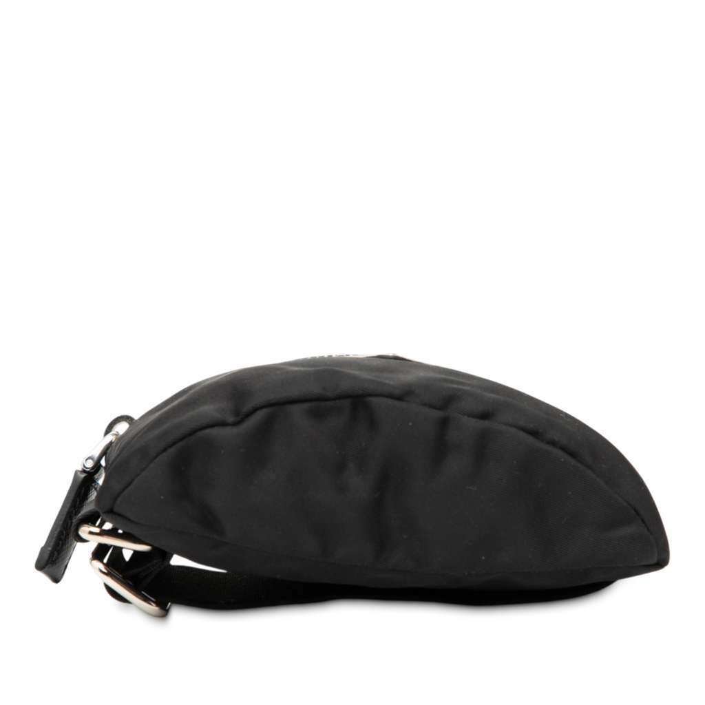 Prada Mini Re-Nylon Travel Arm Pouch Black Good condition - Inside View
