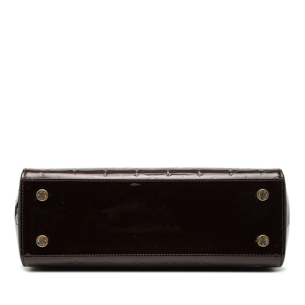 Louis Vuitton Monogram Vernis Brea MM Purple Leather Good condition - Inside View