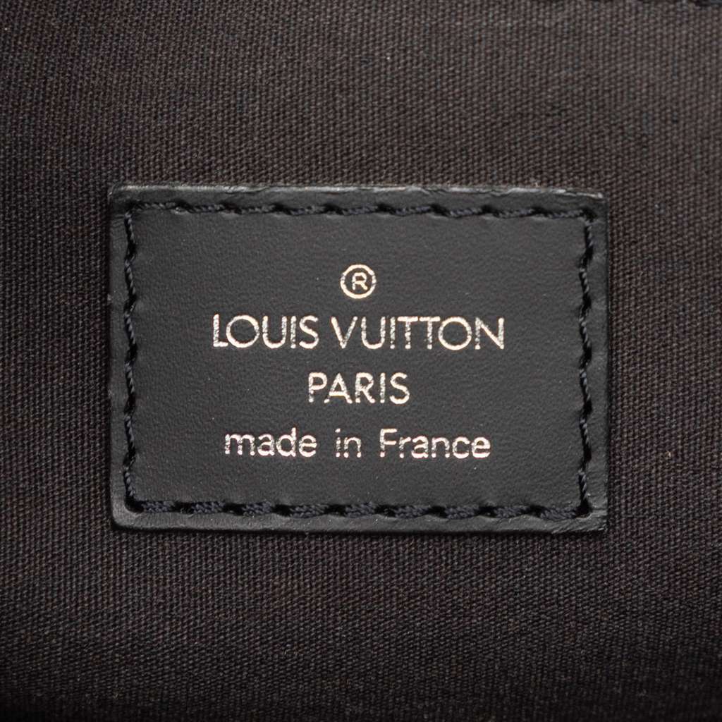 Louis Vuitton Epi Segur MM Black Leather Good condition - Box View