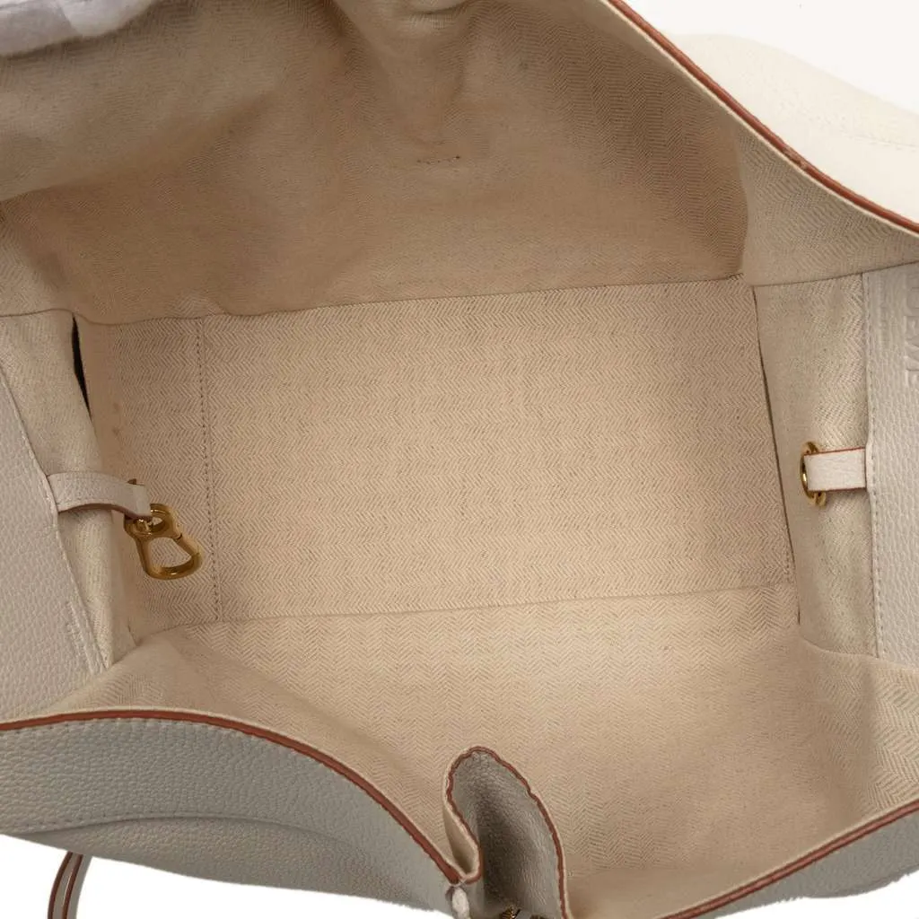Loewe Medium Grained Calfskin Hammock Satchel Brown Leather Very good - Model View