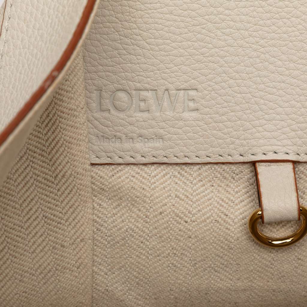 Loewe Medium Grained Calfskin Hammock Satchel Brown Leather Good condition - Box View