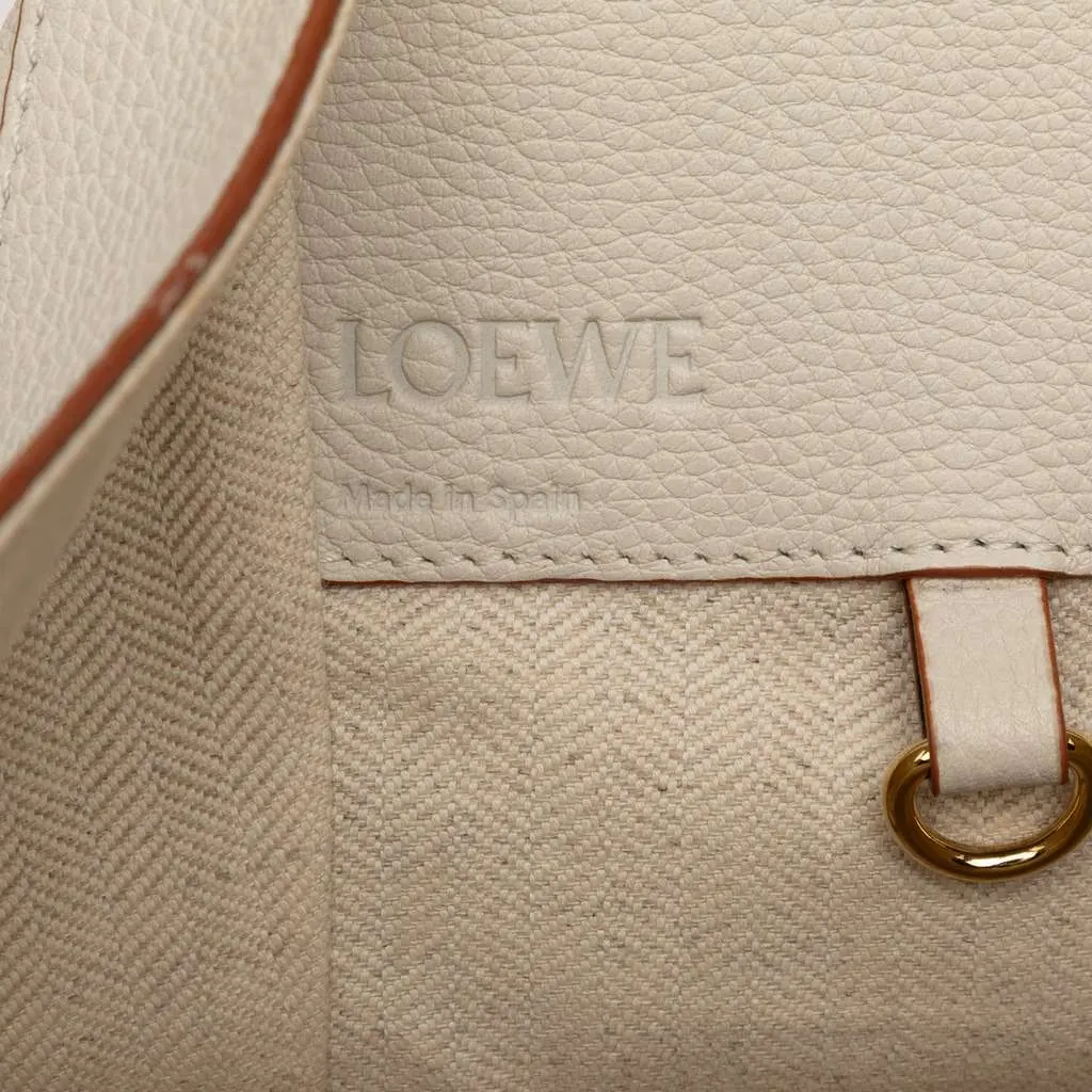 Loewe Medium Grained Calfskin Hammock Satchel Brown Leather Very good - Box View