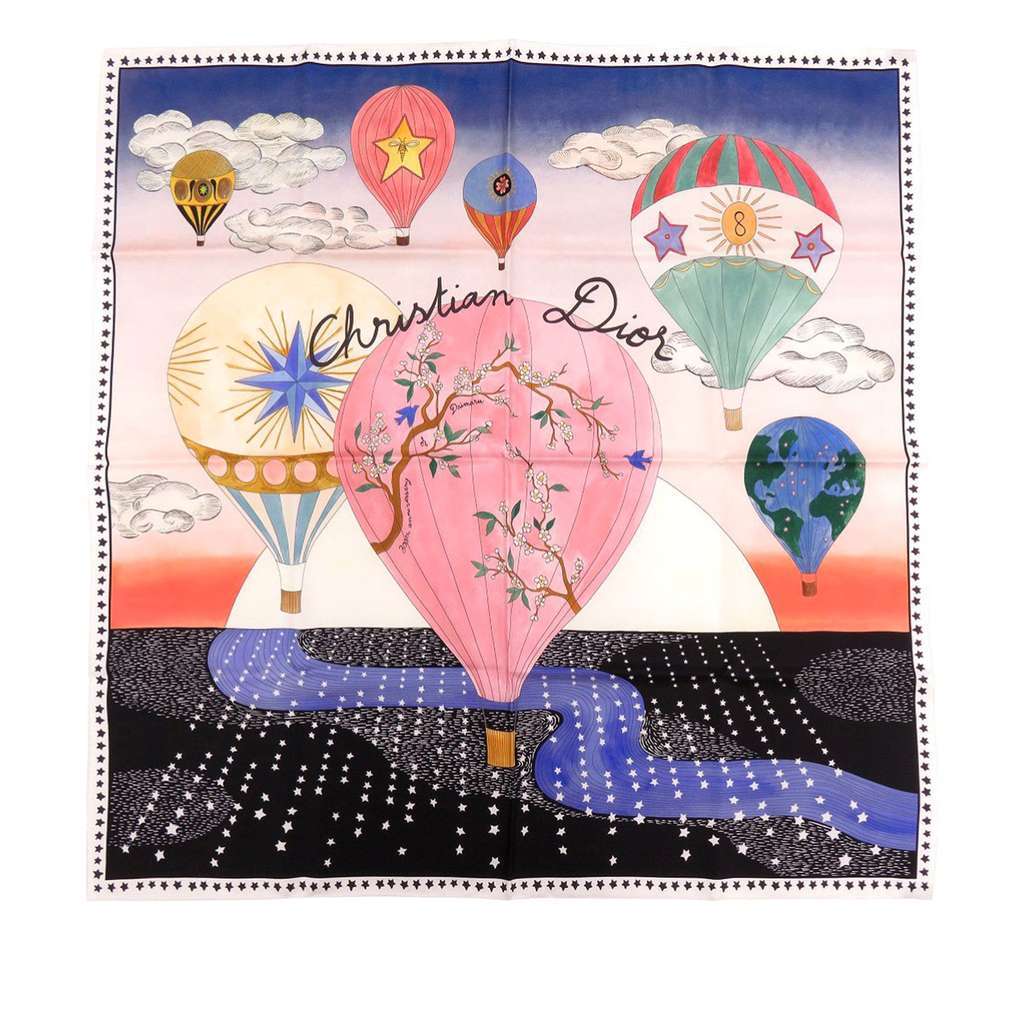 Dior Balloon Silk Scarf