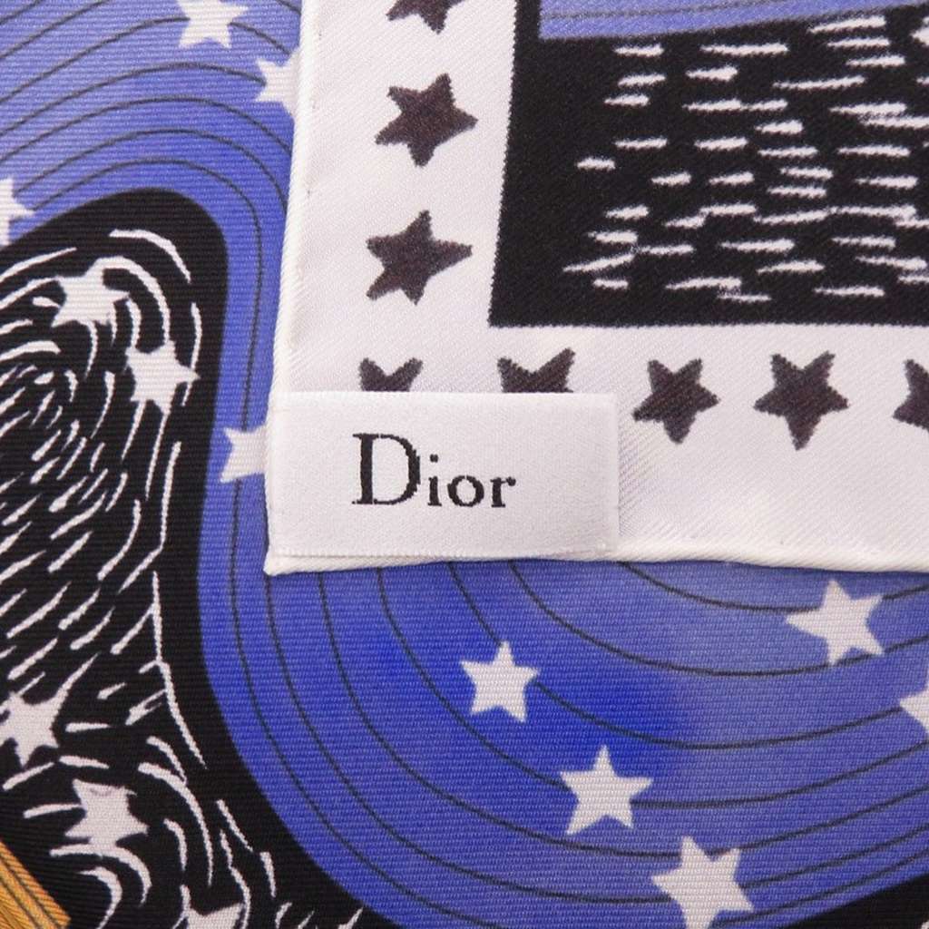 Dior Balloon Silk Scarf Pink Silk Good condition - Inside View