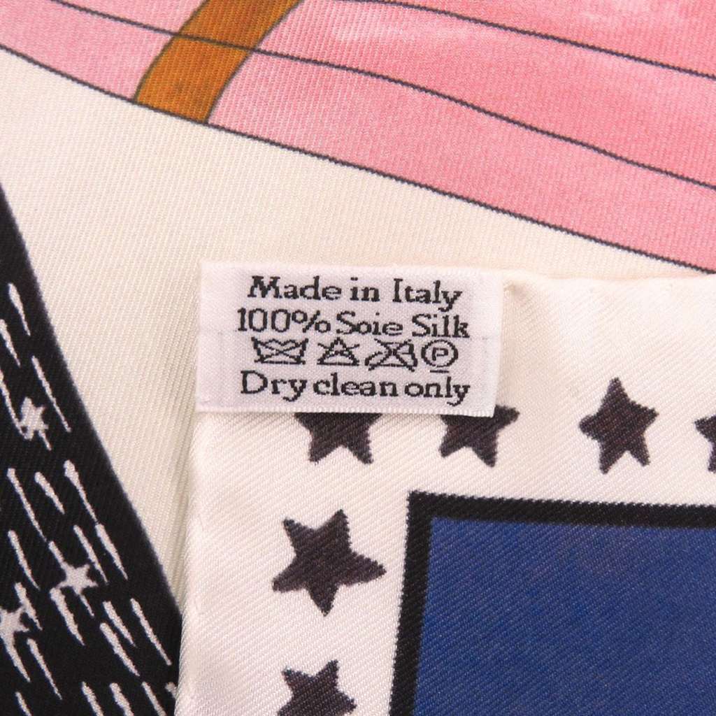 Dior Balloon Silk Scarf Pink Silk Good condition - Model View