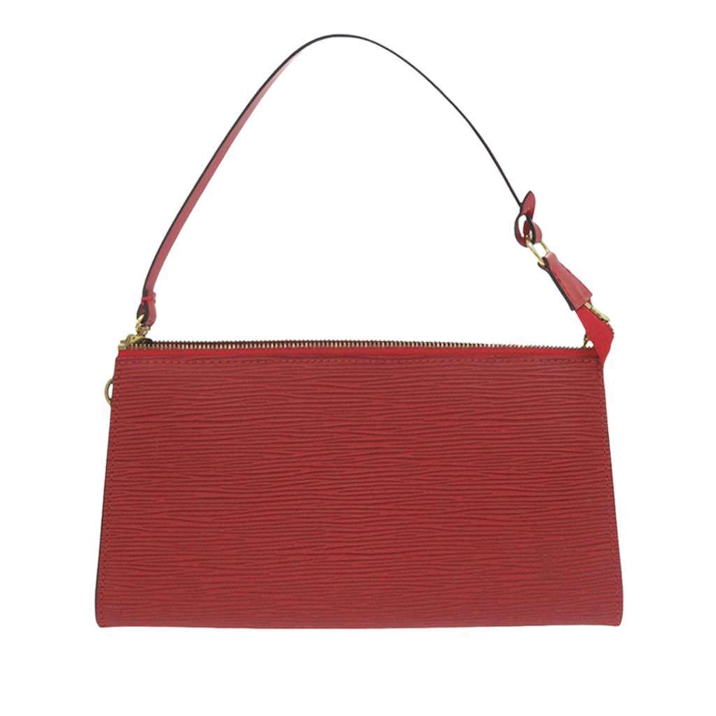 Louis Vuitton Epi Pochette Accessoires Red Leather Good condition - Back View