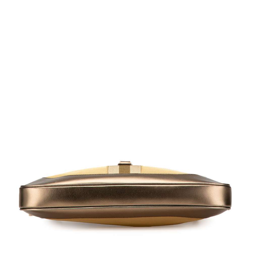 Gucci Canvas Web Jackie Shoulder Bag Brown Canvas Good condition - Inside View