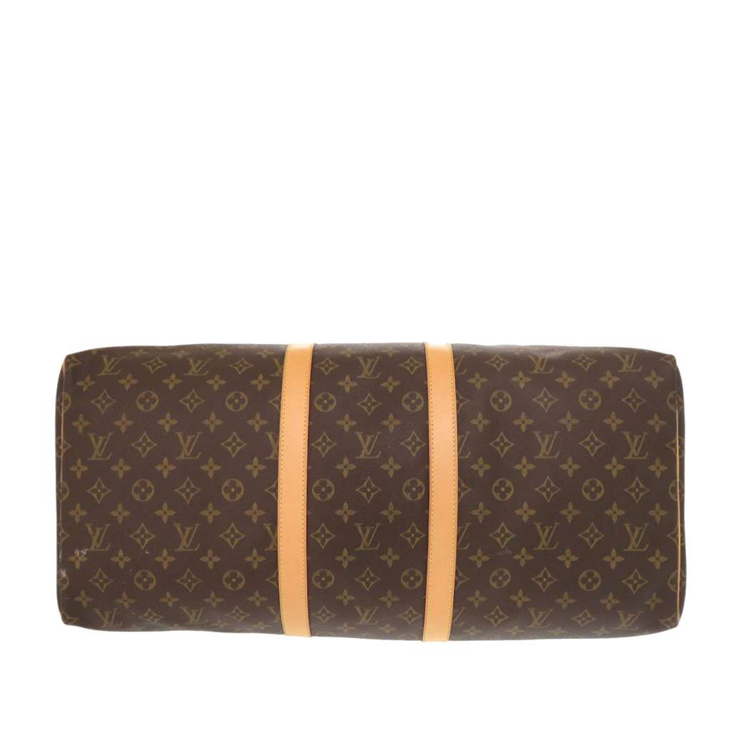 Louis Vuitton Monogram Keepall 55 Brown Good condition - Inside View