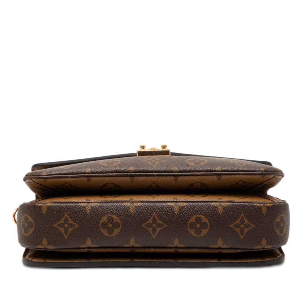 Louis Vuitton Monogram Reverse Pochette Metis Brown Good condition - Inside View