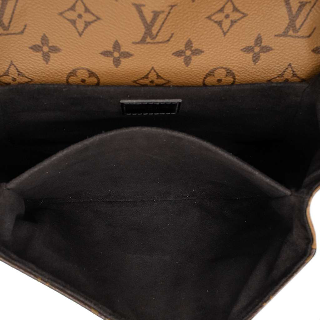 Louis Vuitton Monogram Reverse Pochette Metis Brown Good condition - Model View