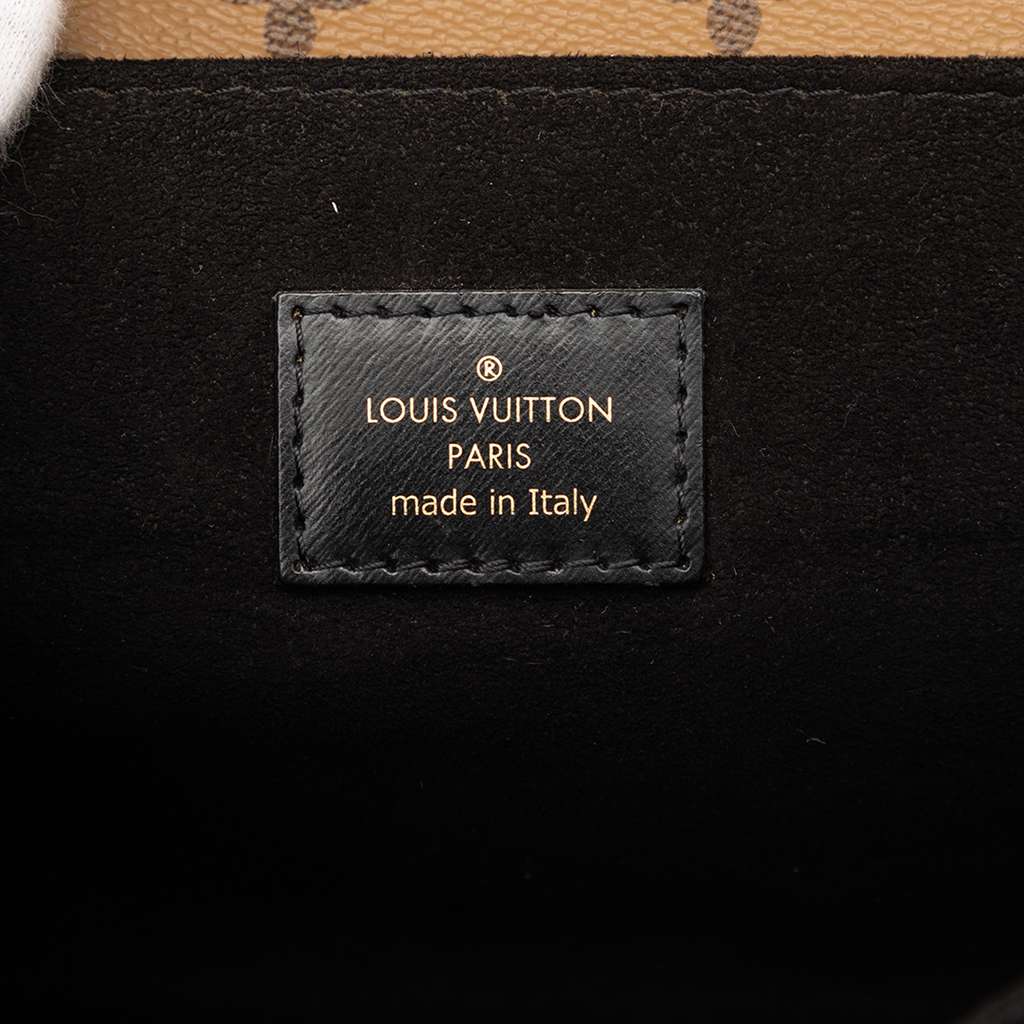 Louis Vuitton Monogram Reverse Pochette Metis Brown Good condition - Box View