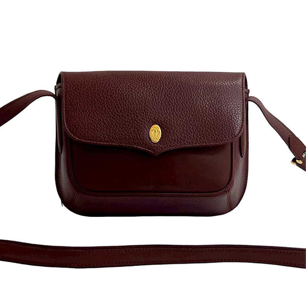 Cartier Leather Must De Cartier Crossbody
