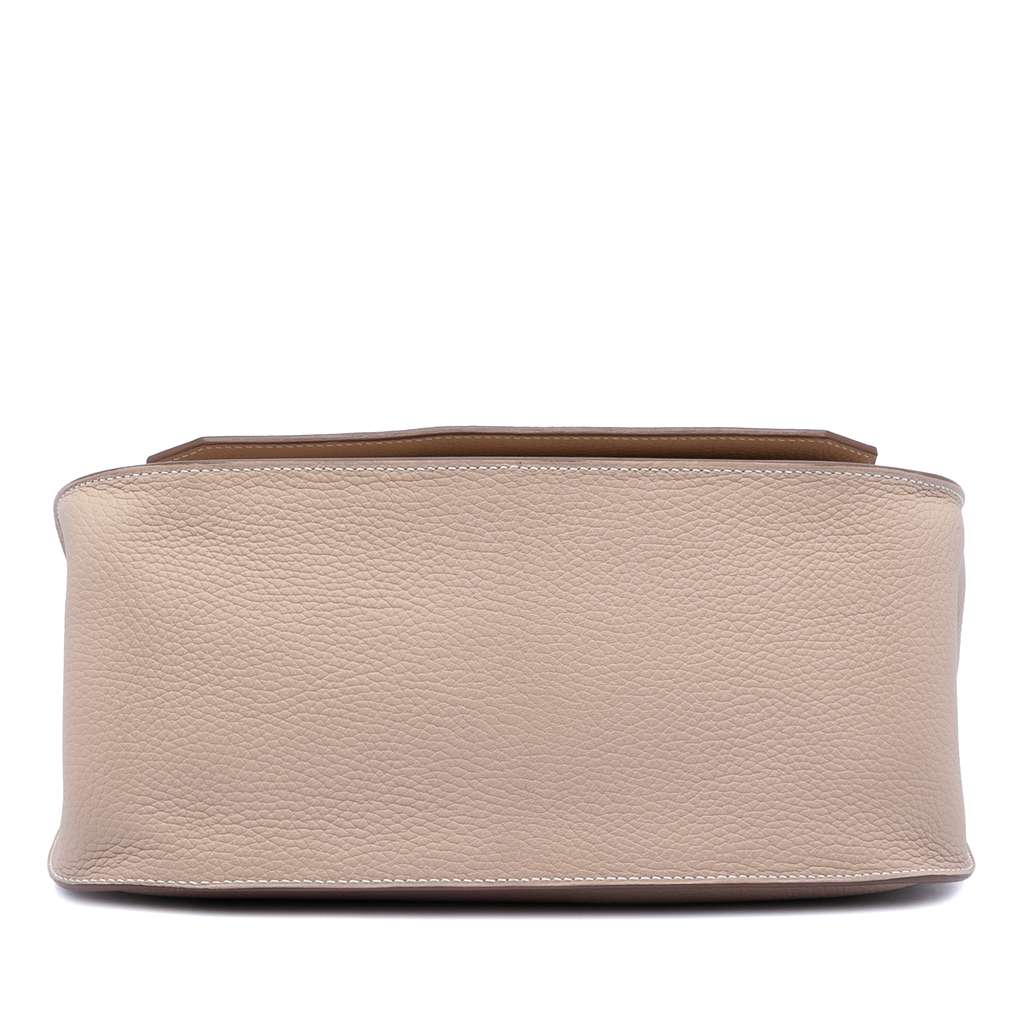 Hermès Clemence Jypsiere 31 Beige Leather Good condition - Inside View