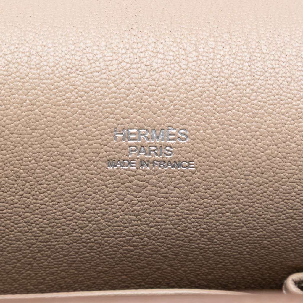 Hermès Clemence Jypsiere 31 Beige Leather Good condition - Box View