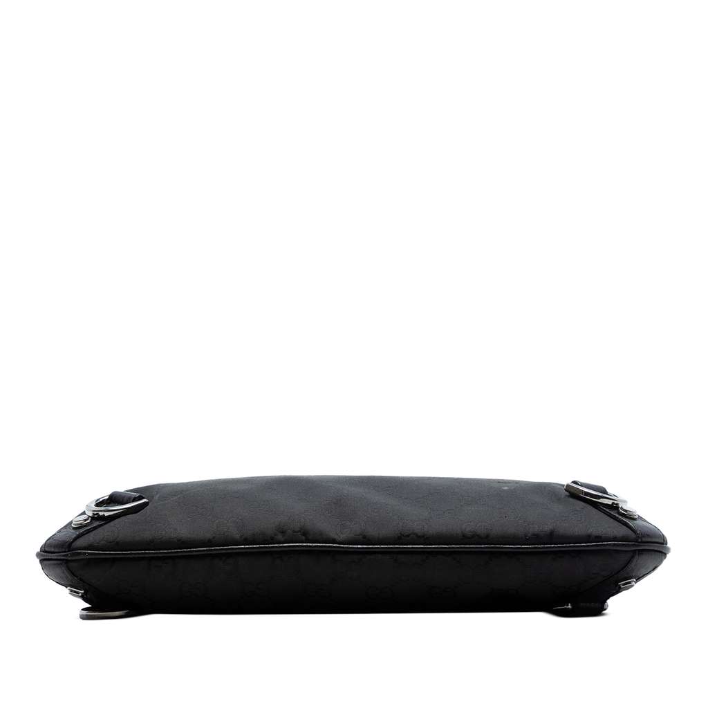 Gucci GG Canvas Abbey D Ring Crossbody Black Canvas Good condition - Inside View