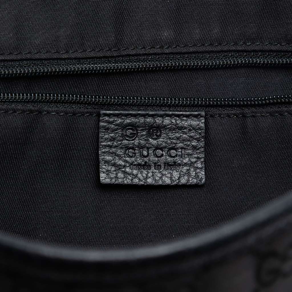 Gucci GG Canvas Abbey D Ring Crossbody Black Canvas Good condition - Box View