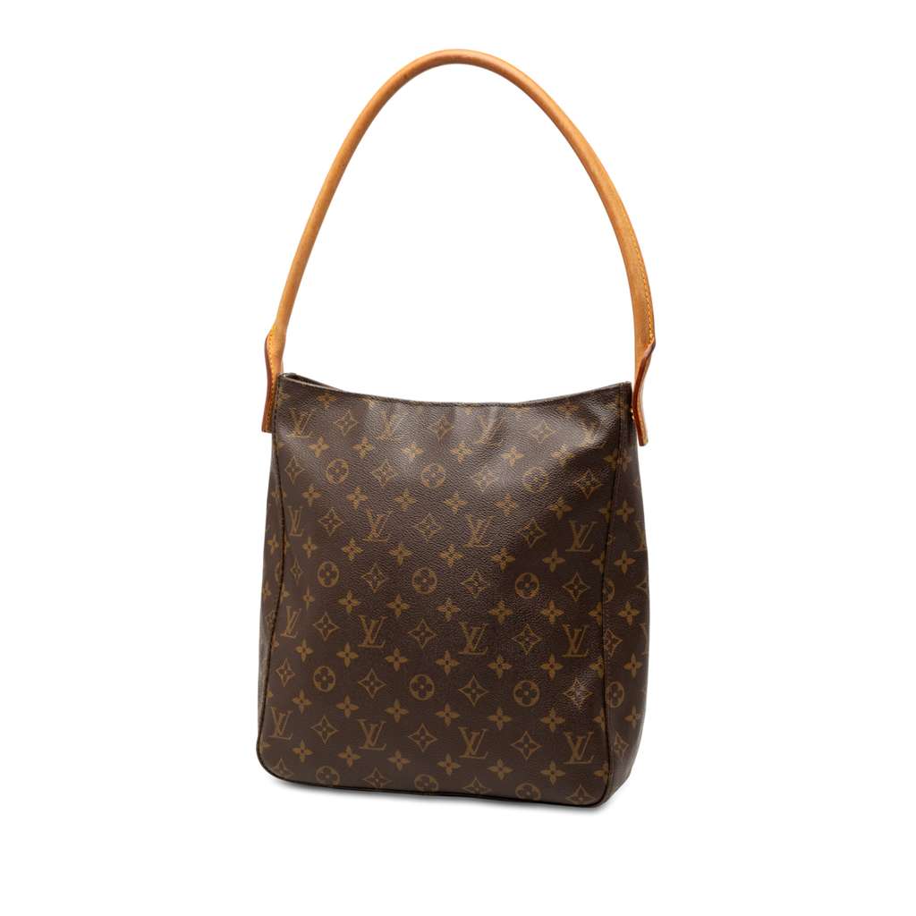 Louis Vuitton Monogram Looping GM Brown Good condition - Back View
