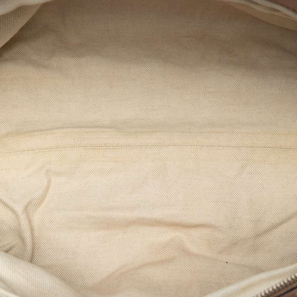 Gucci Diamante Canvas Sukey Satchel Beige Canvas Good condition - Model View