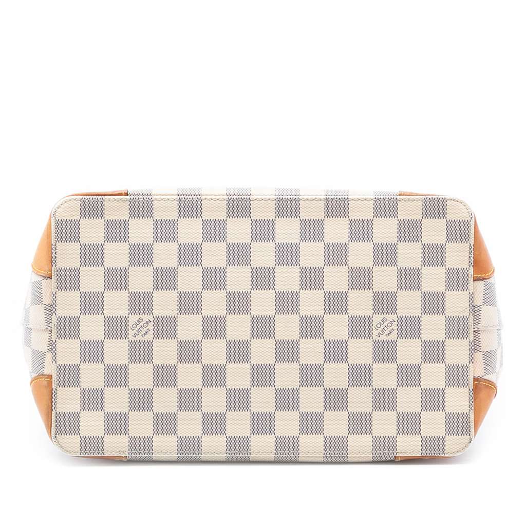 Louis Vuitton Damier Azur Hampstead PM White Good condition - Inside View