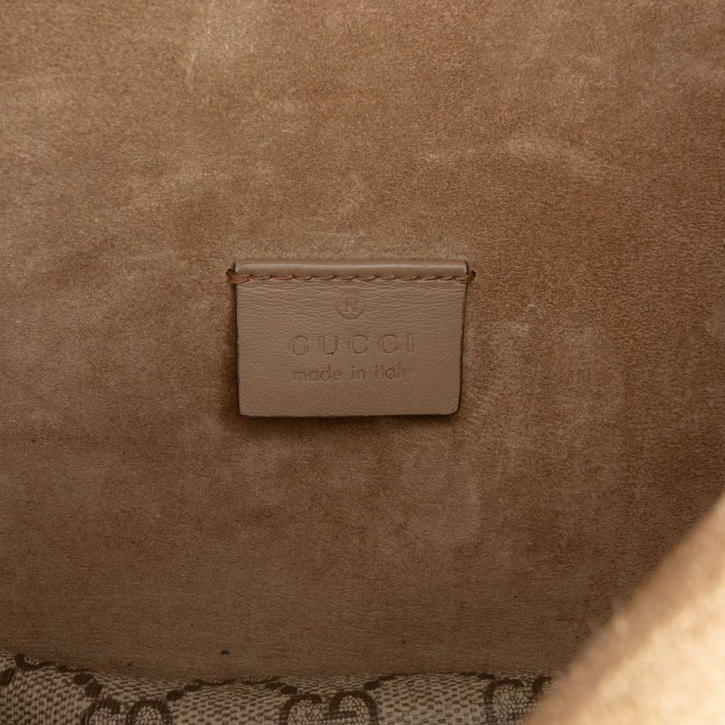 Gucci Medium GG Supreme Dionysus Crossbody Beige Canvas Good condition - Box View