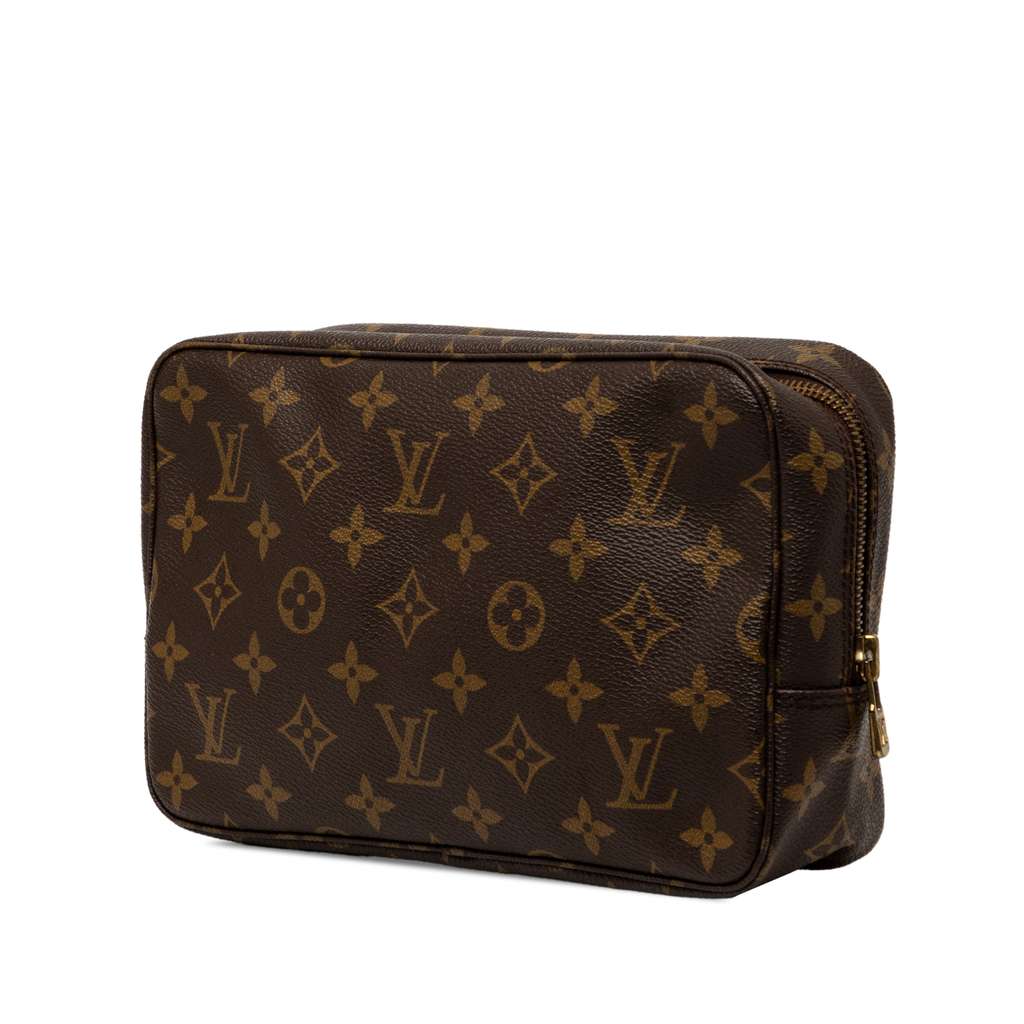 Louis Vuitton Monogram Trousse Toilette 23 Brown Good condition - Back View