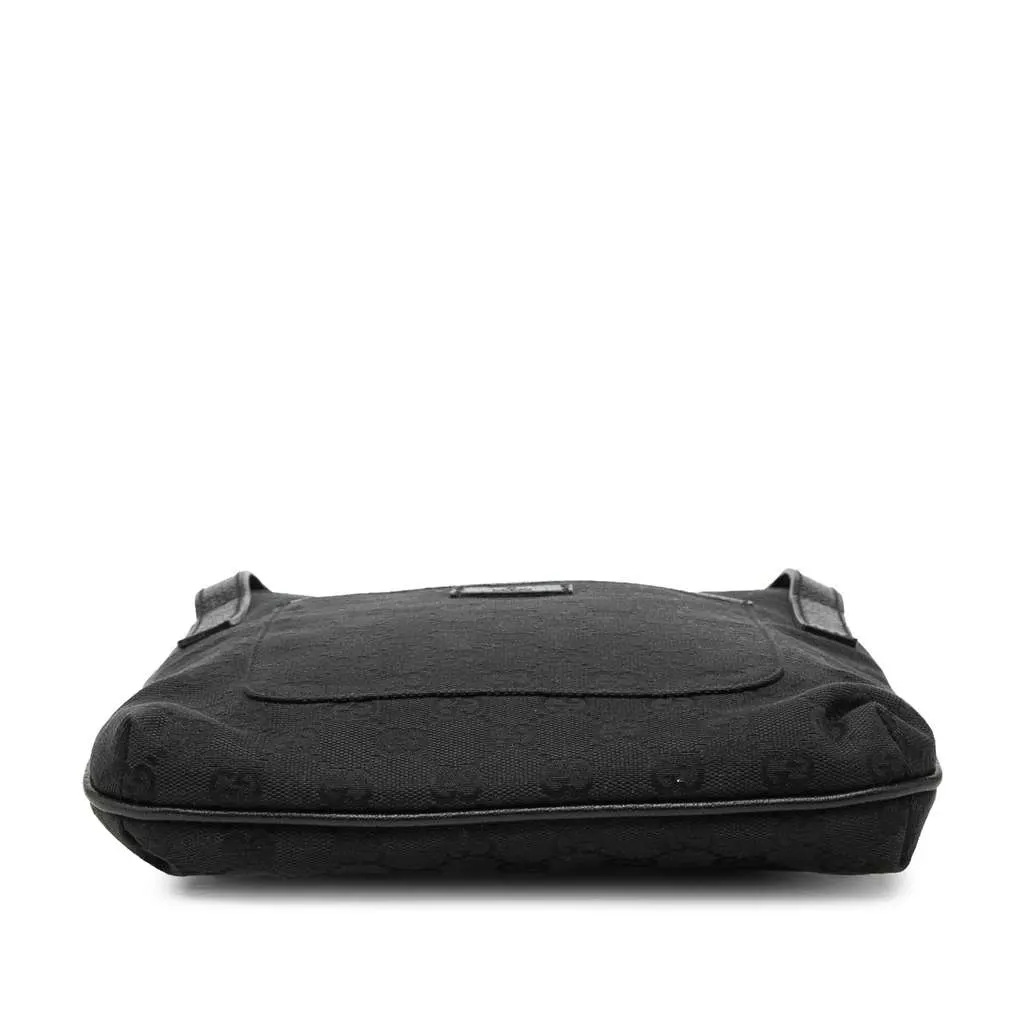 Gucci GG Canvas Crossbody Black Canvas Very good - Inside View