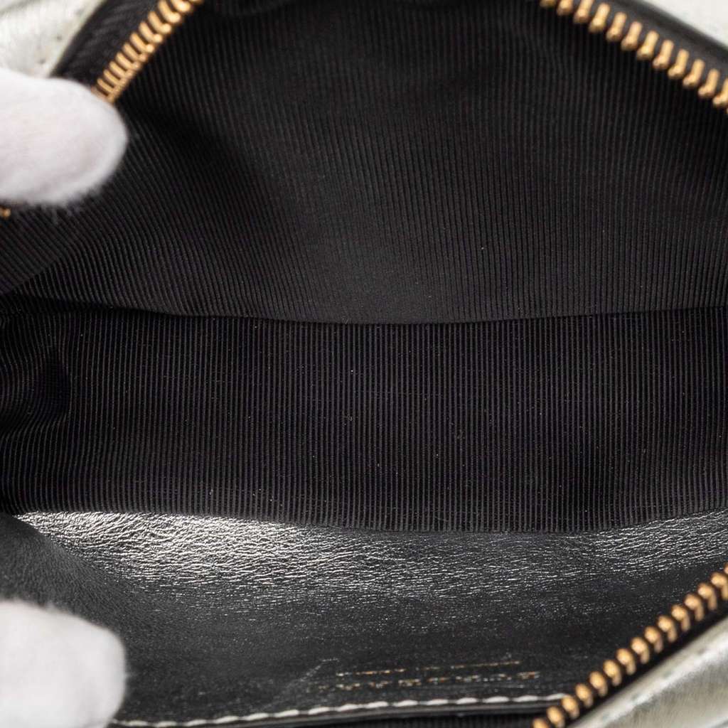 Burberry Haymarket Check Canvas 1983 Link Belt Bag Beige Canvas Good condition - Model View