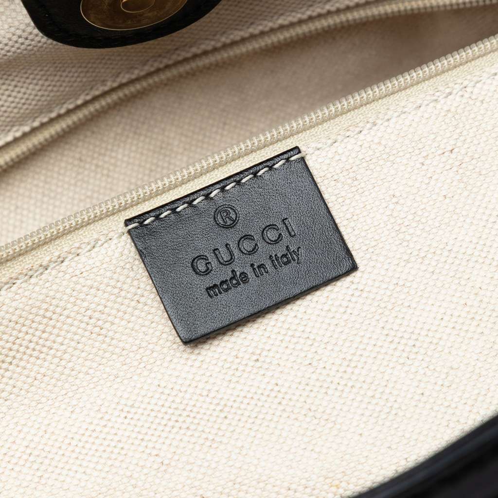 Gucci Medium Diamante Canvas Sukey Tote Beige Good condition - Box View