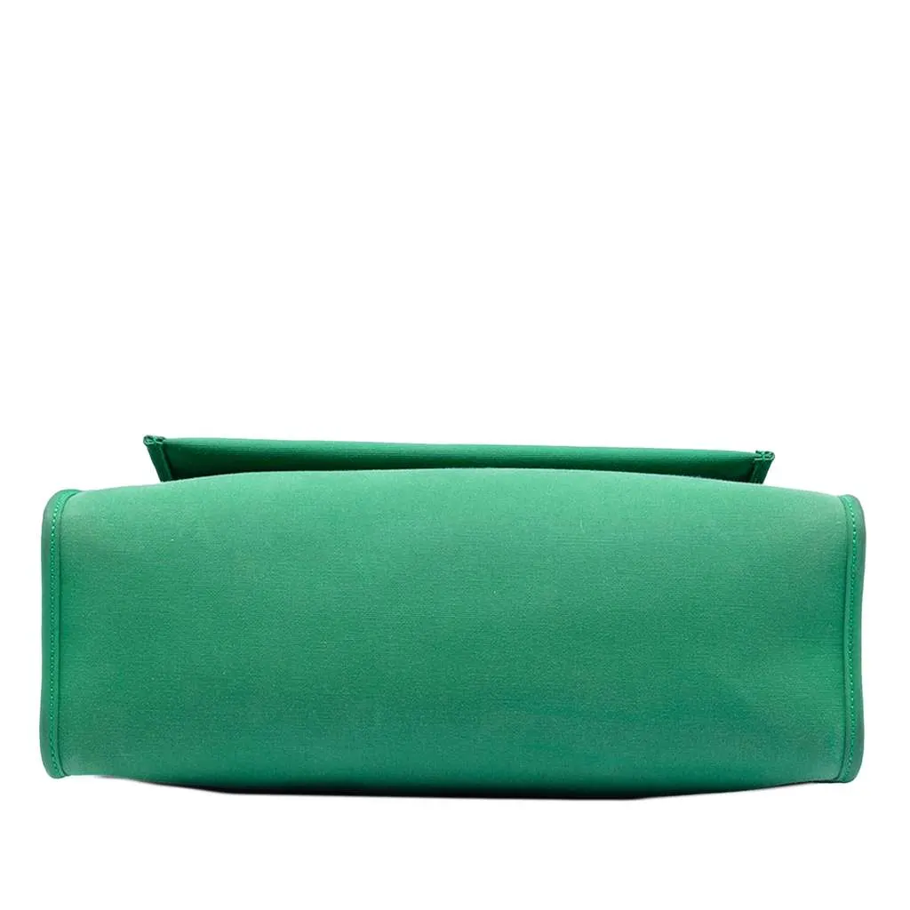 Hermès Toile Herbag Zip 31 Green Canvas Very good - Inside View