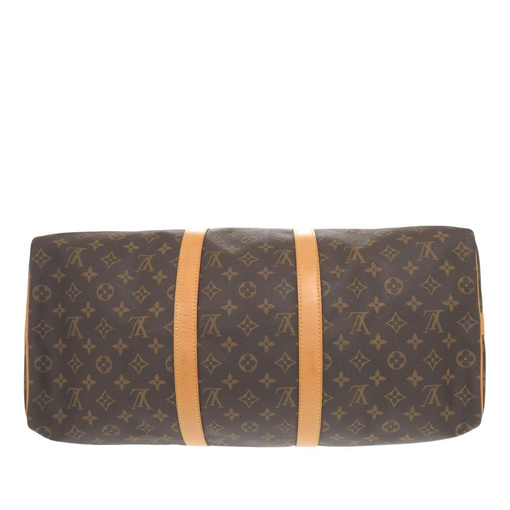 Louis Vuitton Monogram Keepall Bandouliere 50 Brown Good condition - Inside View