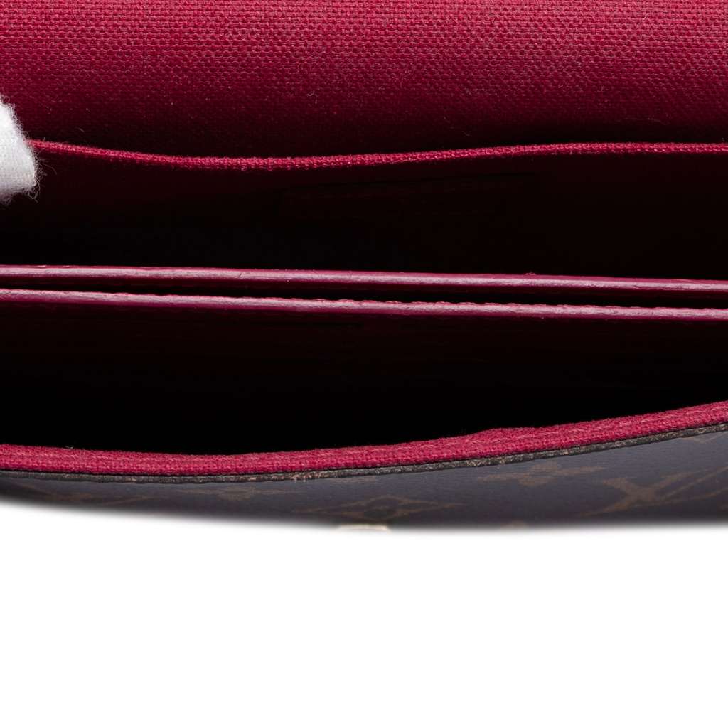 Louis Vuitton Monogram Pochette Felicie Brown Good condition - Model View