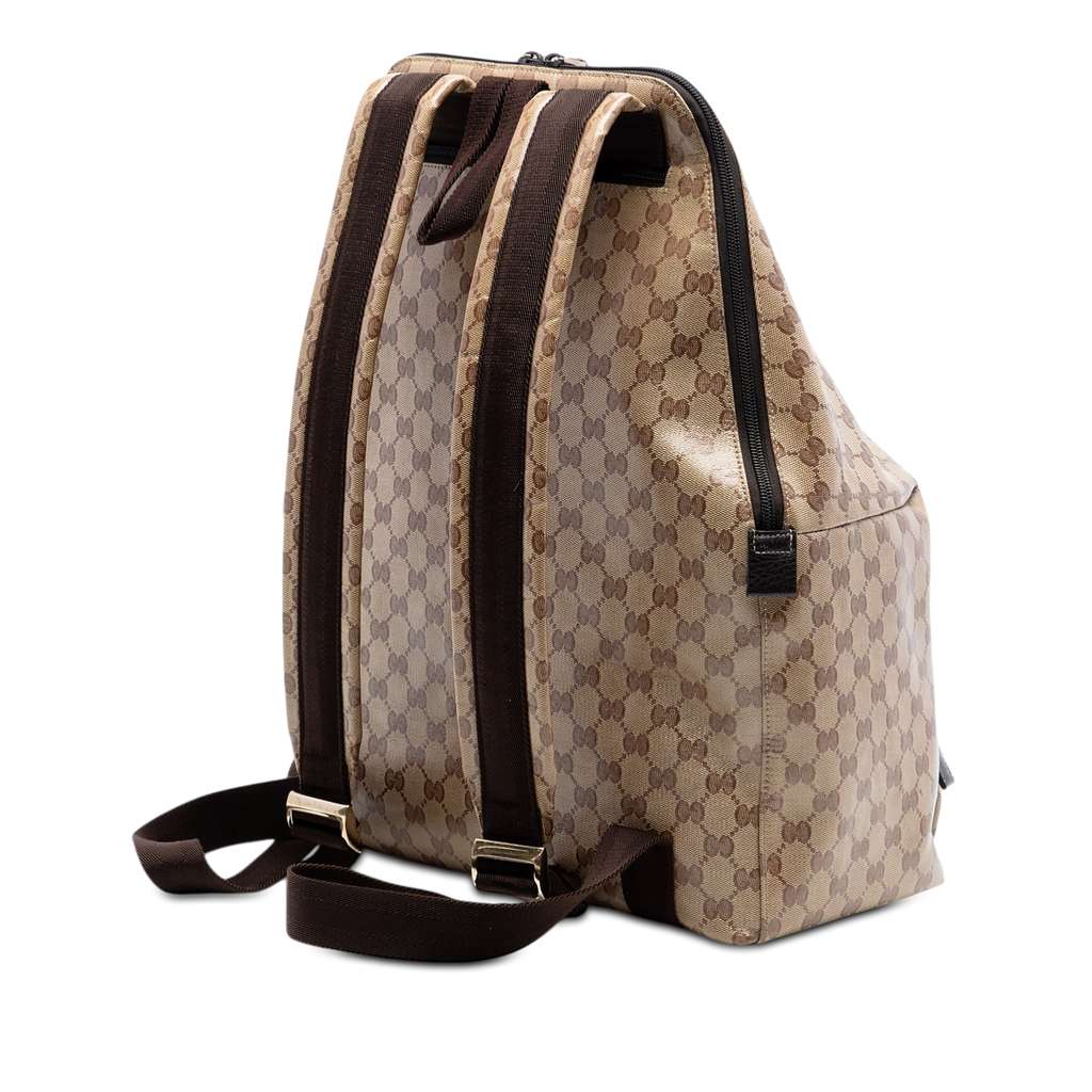 Gucci GG Crystal Backpack Beige Good condition - Back View