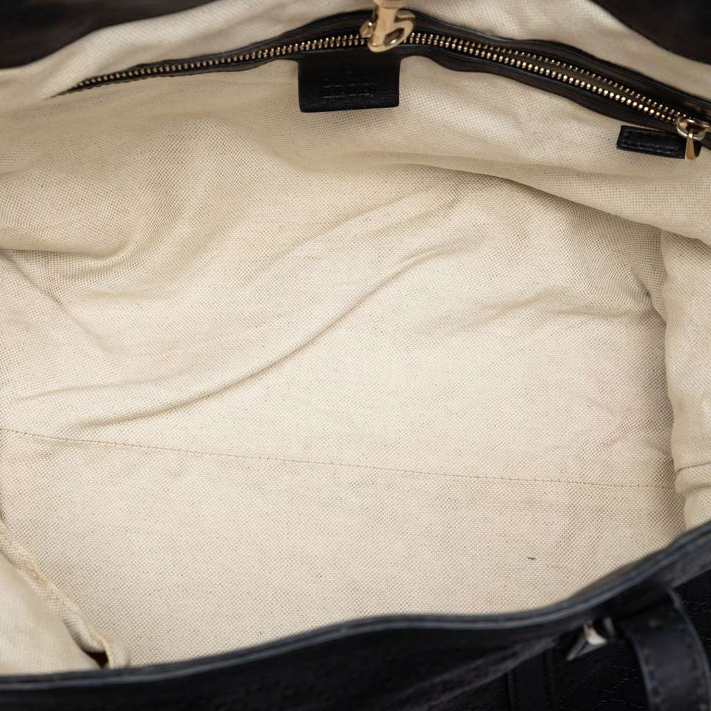 Gucci Microguccissima Nice Tote Black Leather Good condition - Model View