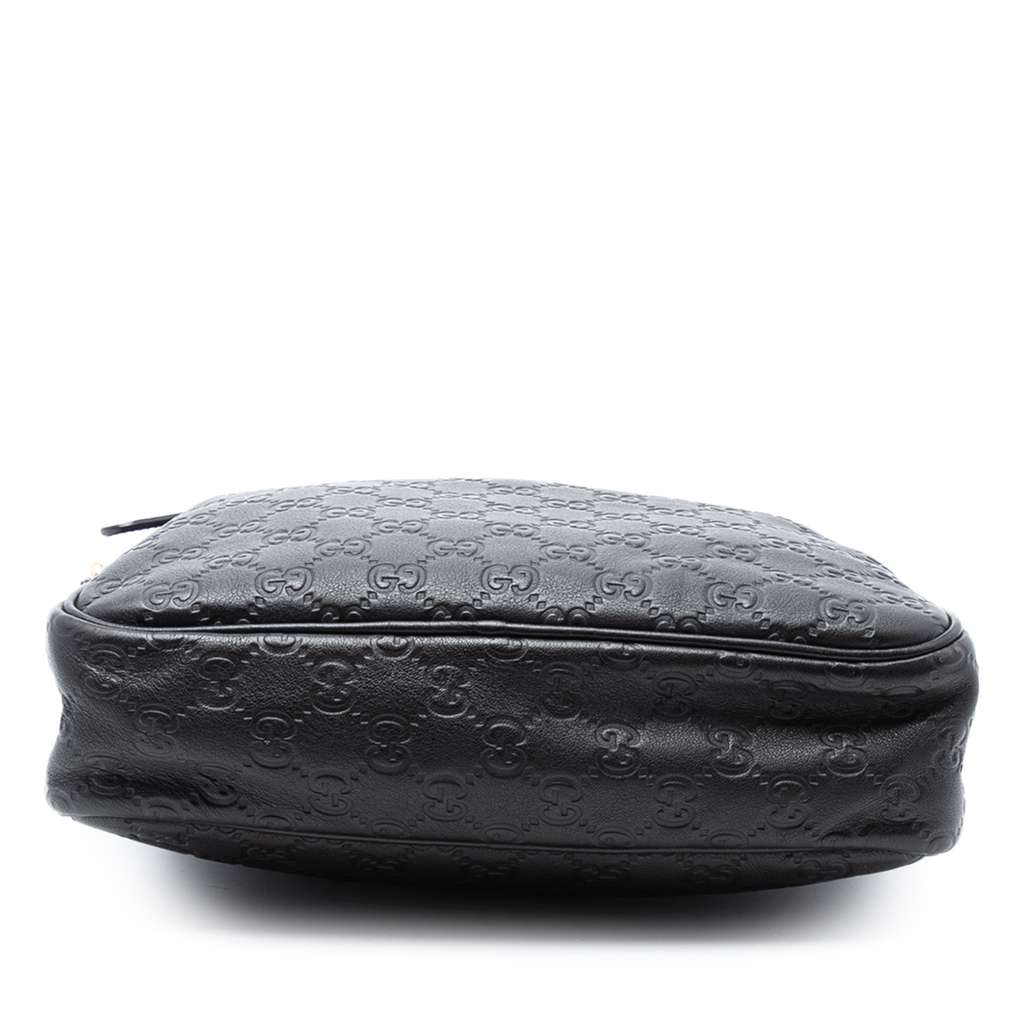 Gucci Guccissima Crossbody Brown Leather Good condition - Inside View